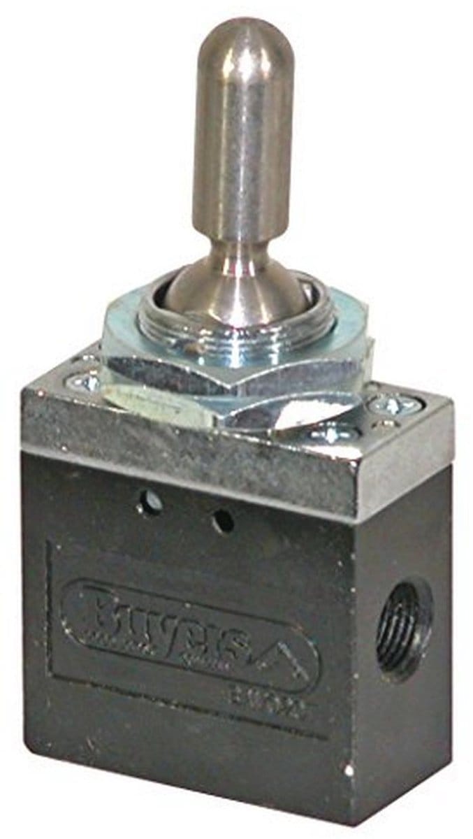 Toggle Style Air Valve met Neutrale Vergrendeling