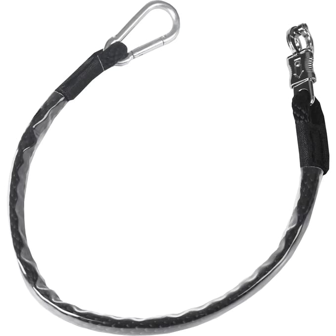 Horka Vastzetlijn Lanyard Polyester 90 Cm Zwart