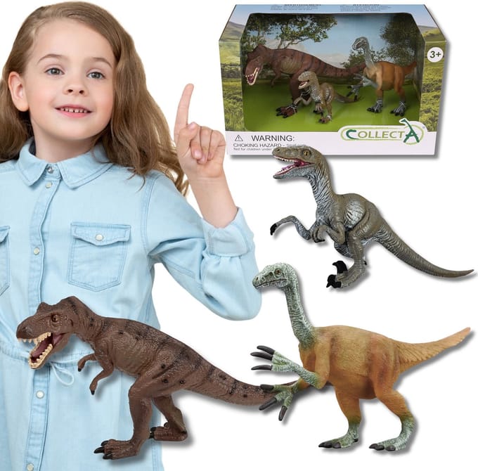 Collecta Dinosaurus Figuurtjes Set, Dierenfiguurtjes 3+