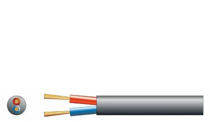 PD Connex RX15 100V Luidsprekerkabel 2x 2.5mm - Rol van 305 meter - Zwart