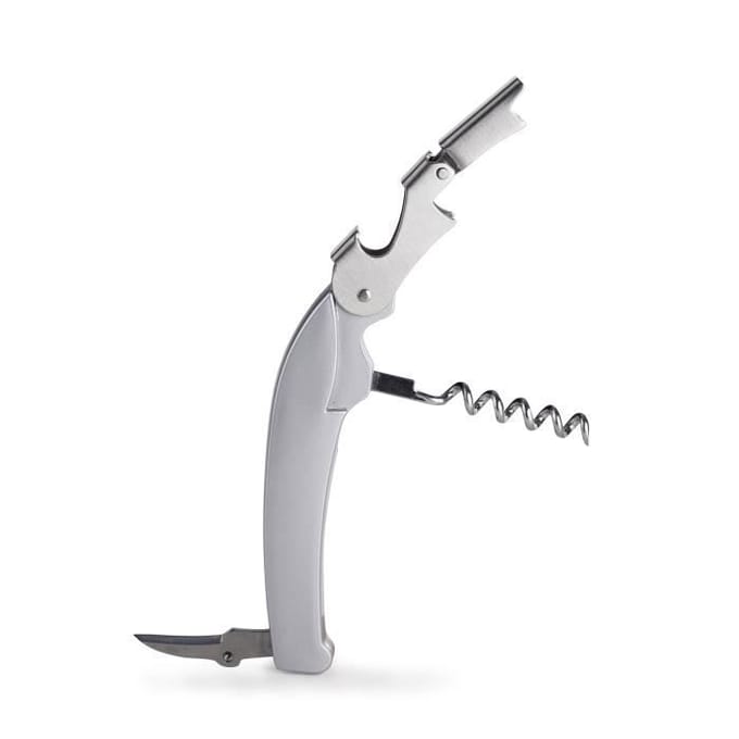 Kurkentrekker - IBILI - 2-staps Class - Roestvrij staal - 11,5 cm - Grijs