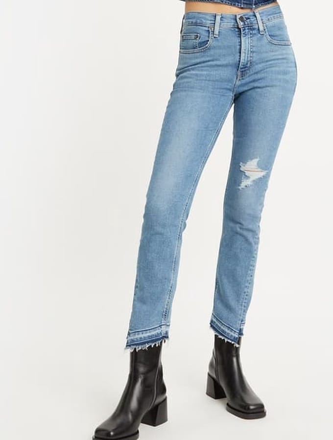 Levi's 724 | Jeans Dames | High rise Twisted inseam | maat 30-34