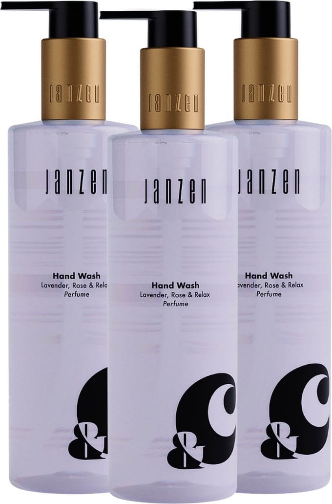 JANZEN Hand Wash &C Lavender Rose & Relax 3-pack