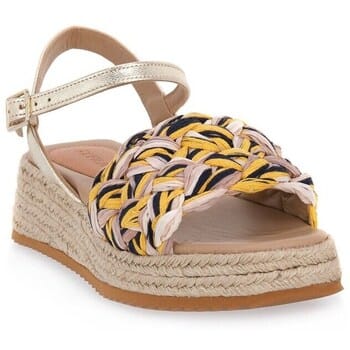 Sandalen met sleehak Frau FANCY RAFIA TRICOLOR