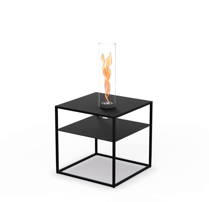 höfats FIRE FRAME Lounge-Tisch 900 transparant bijzettafel