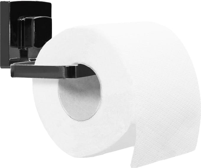 Rea 381698 Toiletrolhouder Zwart 10X7X13Cm