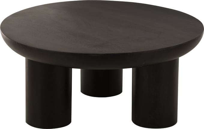 J-Line salontafel Trio - hout - zwart