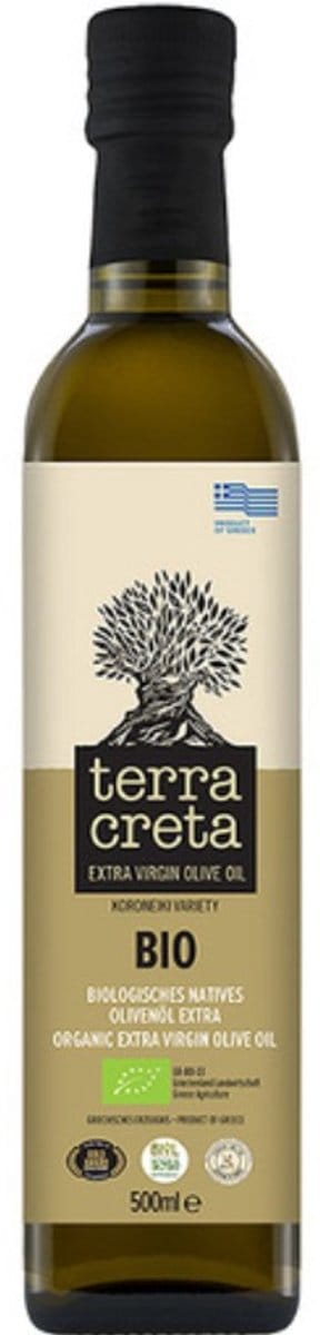 Terra Creta Biologische Olijfolie 500 ml – Extra Vierge uit Kreta