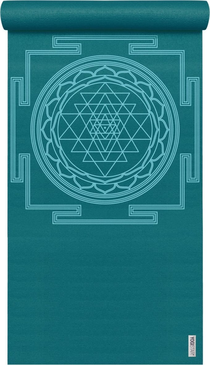 Yogistar Yogamat basic Sri Yantra petrol