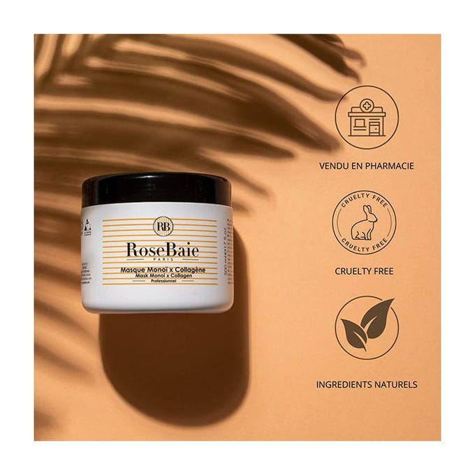 Rosebaie Masque Monoï x Collagène 500ml