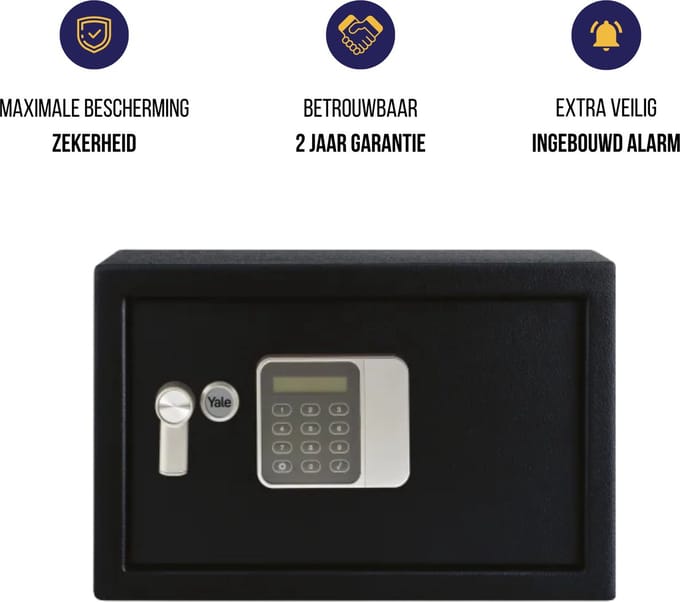 Yale - Elektronische Gastenkluis Alarm - Medium - Standard Protection