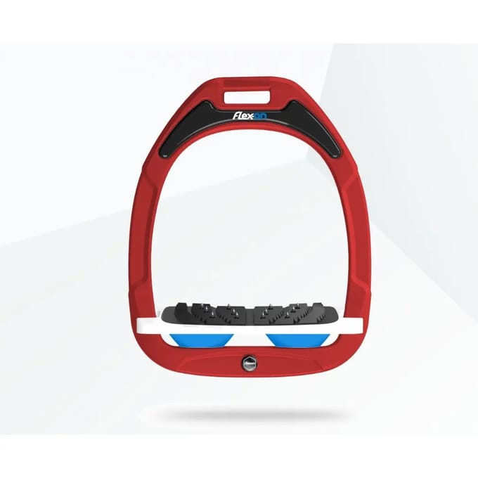 Ultra Grip Verstelbare Bovensteur Bordeaux/Wit/Blauw Flex-On Green Composite