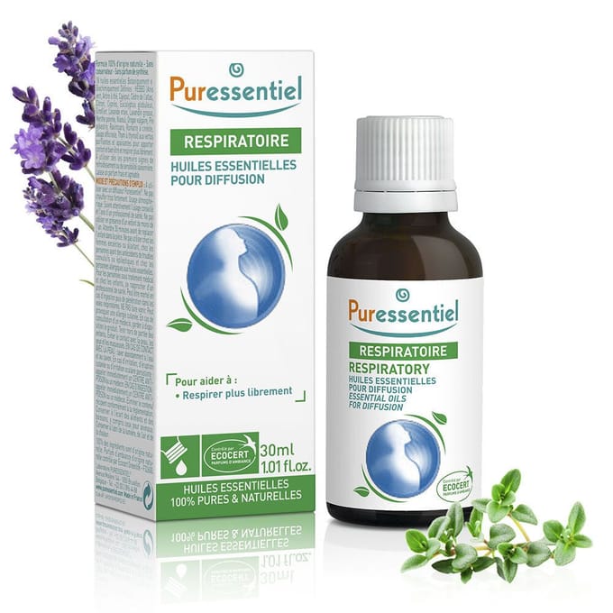Puressentiel RESP OK® Essentiële Oliën voor Verspreiding 30 Etherische olie