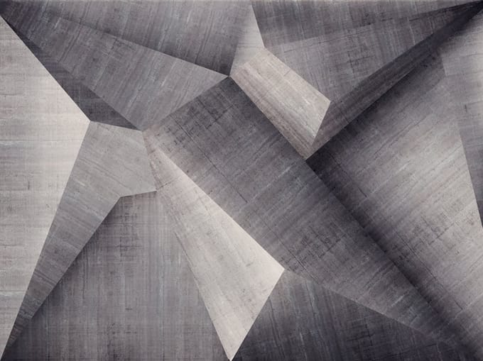 Fotobehang - Abstract betonblokken.