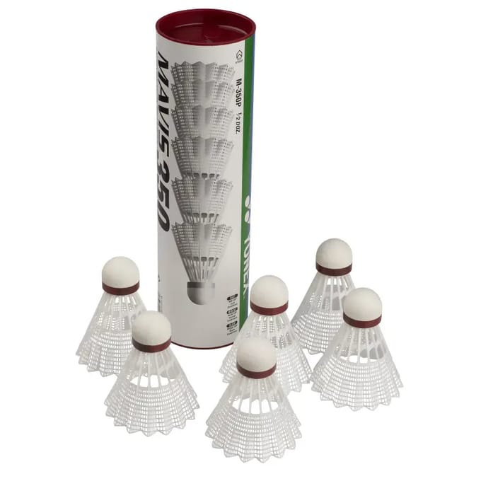 Snelle houten vlieger Yonex Mavis 350 (x6)