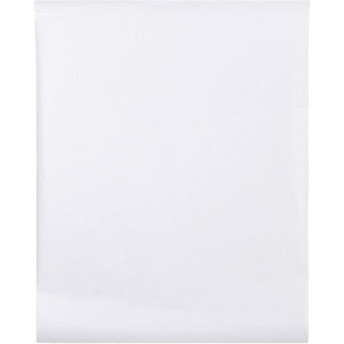vidaXL - Zelfklevend - Raamfolie - Verstelbaar - frosted - wit - PVC