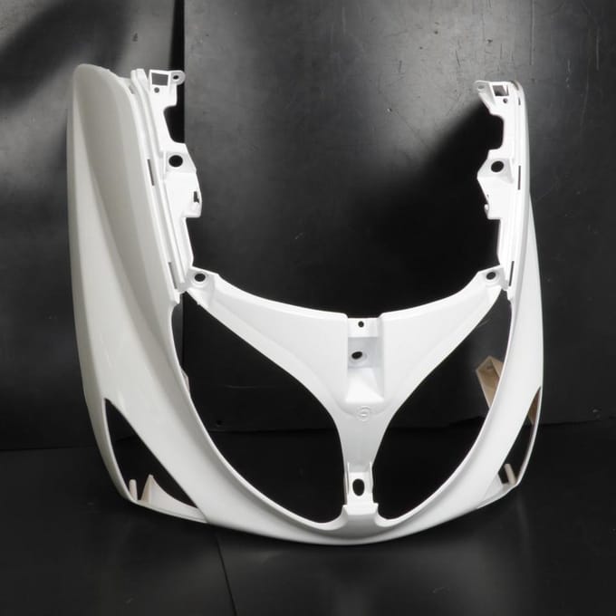 Kuipset P2R voor Scooter Yamaha 500 T-Max 2001 tot 2007 12 delen wit glanzend Nieuw