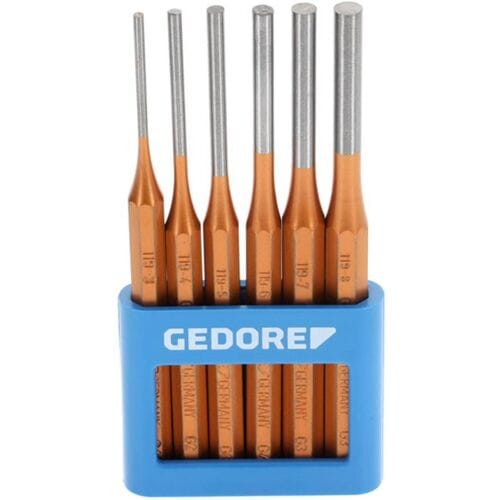 Gedore Pendrijverset 6-dlg, en PVC-houder 8757670