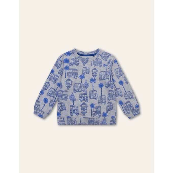 Oilily Hutt Sweater- maat128/8yr Forged Iron