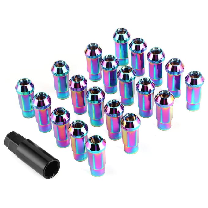 20 stuks 12x1.5mm Wielmoeren Open Einde Verlengd Professionele Auto Auto Modificatie Accessoire