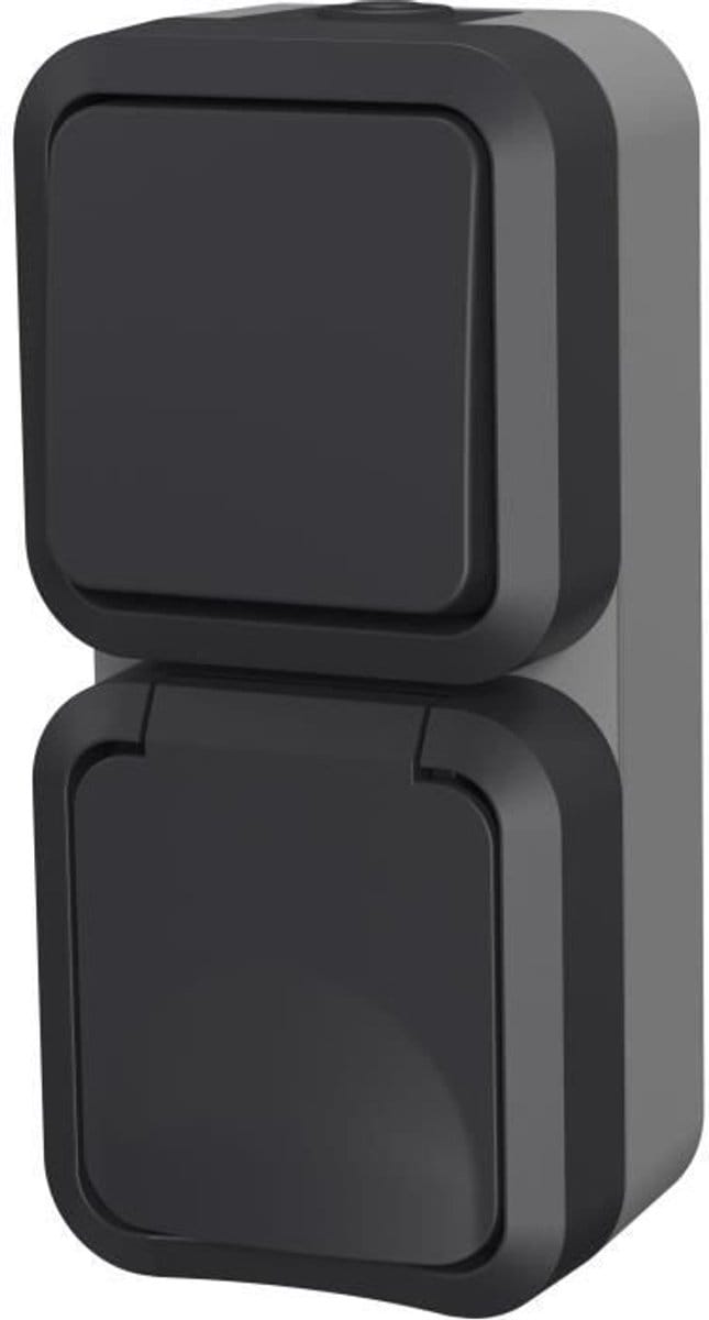 QUARX – Aqua Pro – Buitencombinatie – Dubbele wisselschakelaar – IP55