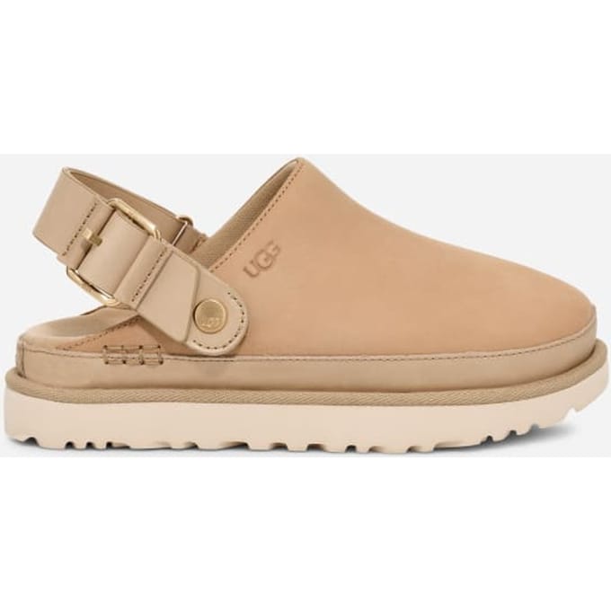UGG® Goldenstar Villa-klomp in Brown, Maat 41, Nubuck