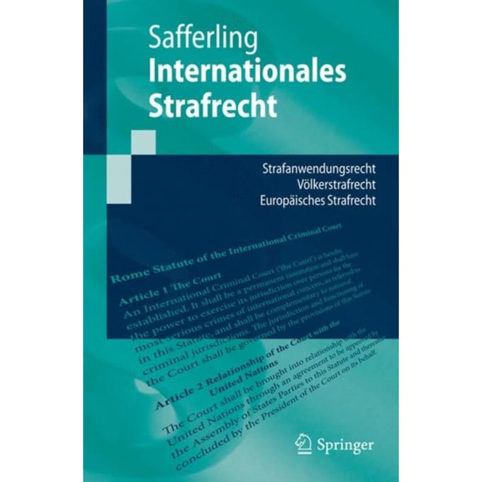 Internationales Strafrecht - Safferling - Paperback 606 pagina