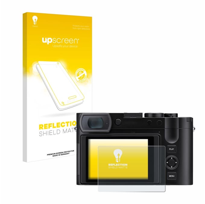 upscreen - Screenprotector voor Leica Q3 43 - Folie Beschermfolie anti glare matte