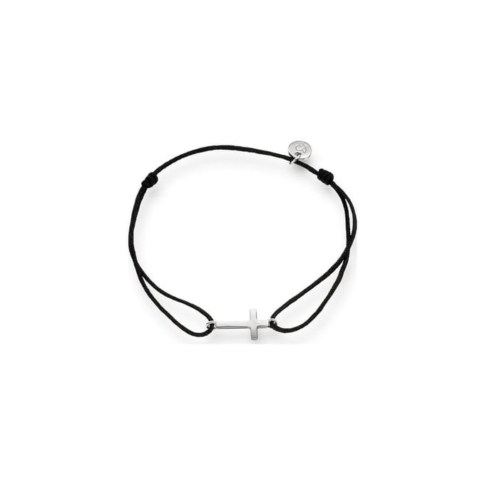 Glanzstücke München Zilveren armband Sterling zilver Textiel