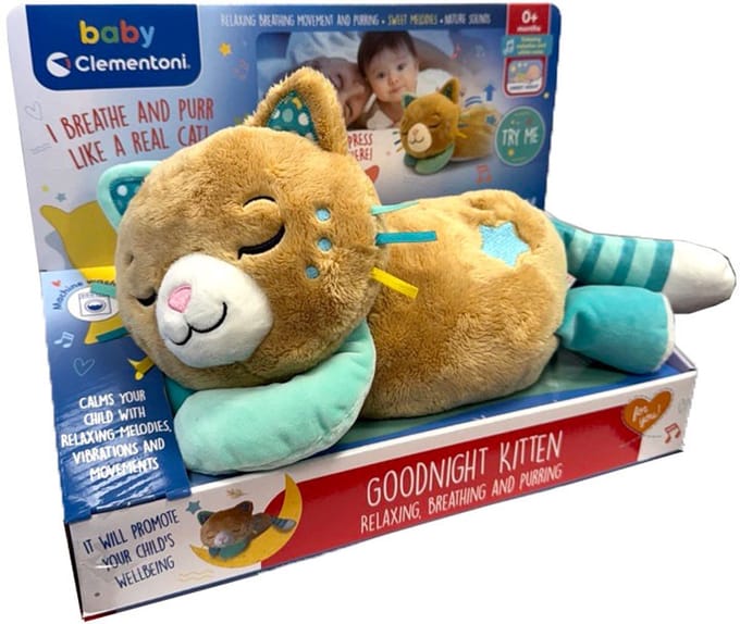 Kat Bruin, Spinnende Kat Interactieve Knuffel Clementoni
