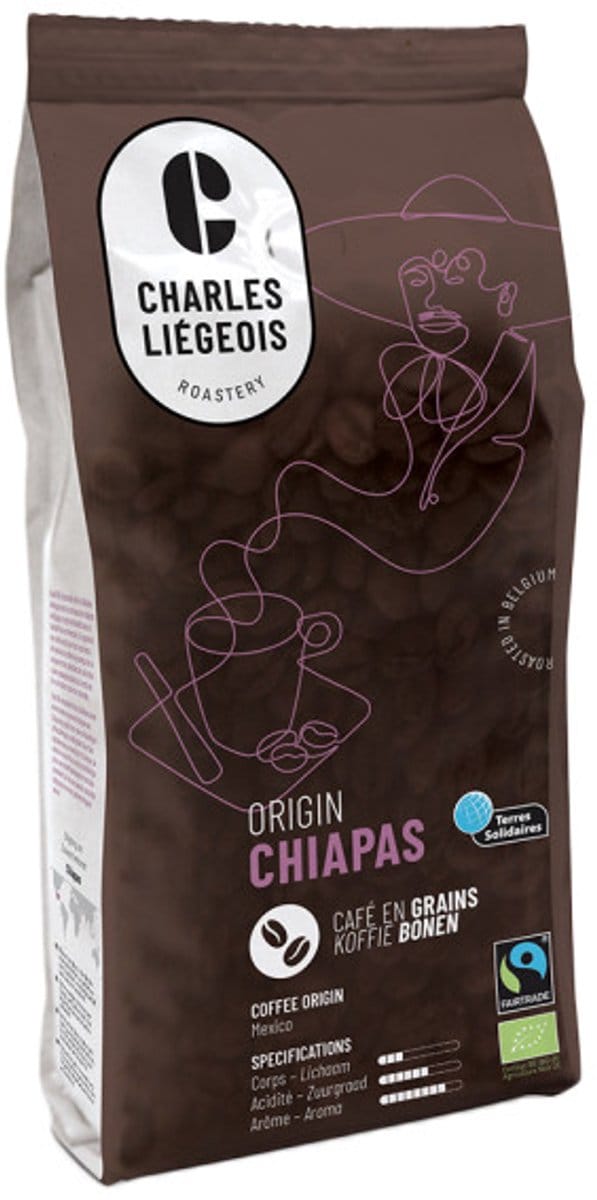 Koffiebonen Charles Liégeois Chiapas, 250 g
