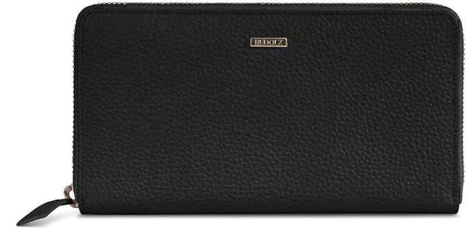 Redolz Leather Essentials Portemonnee Leder 19 cm - Dames - Horizontaal - black