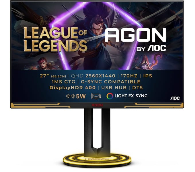 Monitor AOC AG275QXL 27"