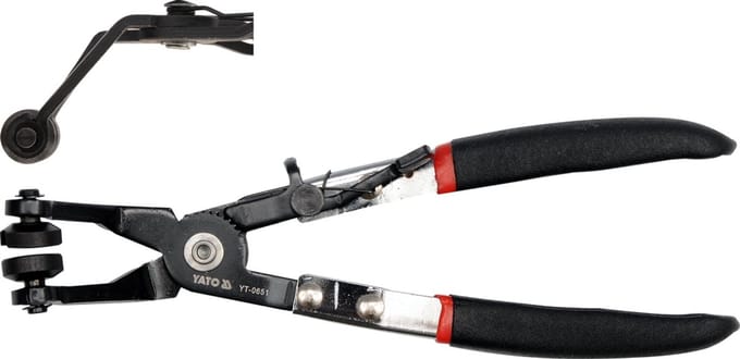 Yato Gebogen Tape Tang 215mm