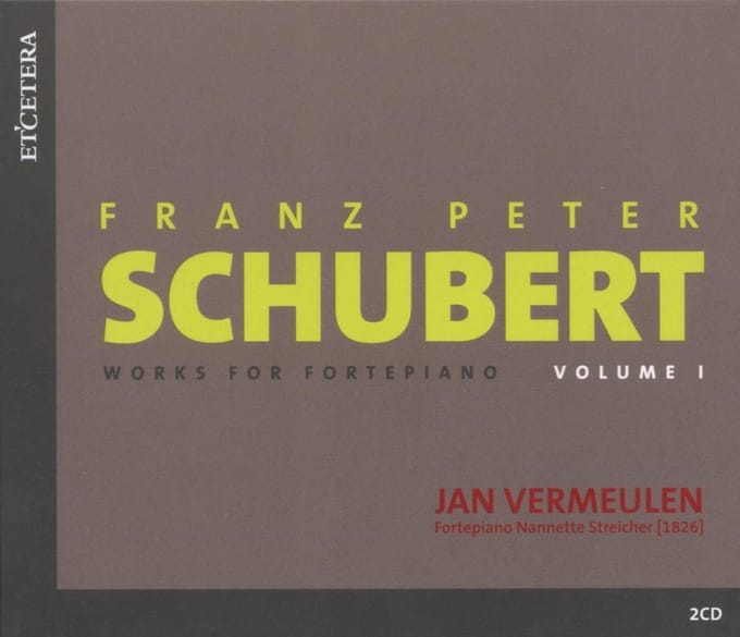 Jan Vermeulen - Schubert: Complete Works For Pianoforte Volume I (2 CD)
