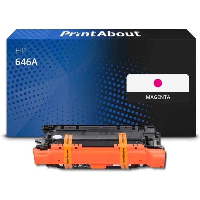 PrintAbout huismerk Toner 646A (CF033A) Magenta Geschikt voor HP