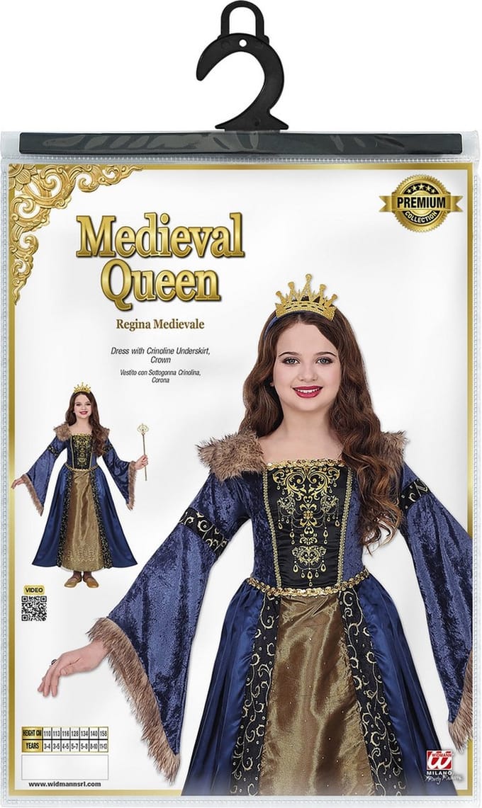 Middeleeuws kostuum koningin Helena