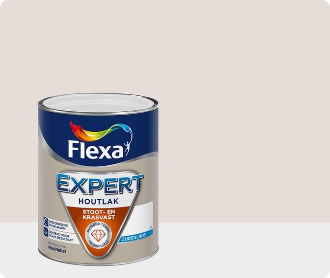 Flexa Expert Lak Zijdeglans - Pasteltaupe - 0,75 liter