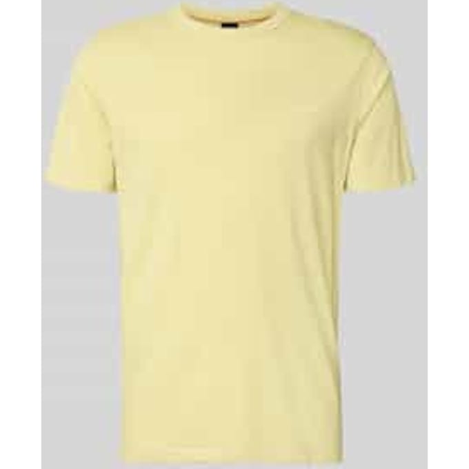 Regular fit T-shirt van gestructureerd katoen Model 'TEGOOD'