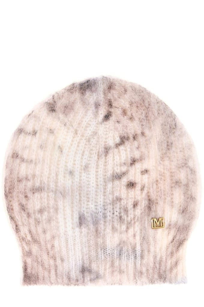GUESS Abir Printed Beanie Snow Lynx Größe: OS | Hüte Outlet | Damen | Weiß