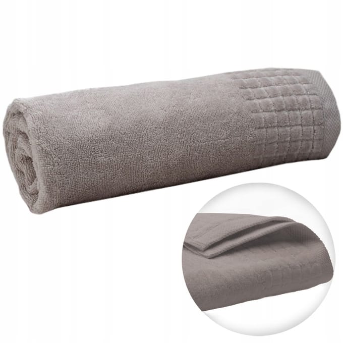 DrBED - Badhanddoek - 70x140 cm - Sepia - 100% Katoen