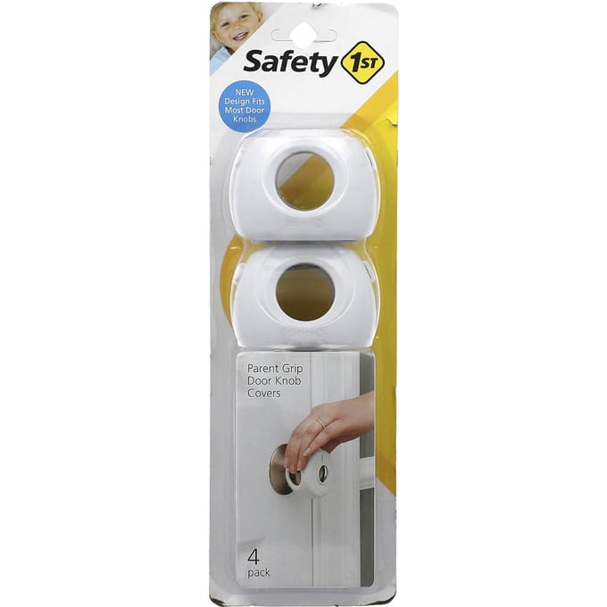 Veiligheid Eerst, Ouder Deurklinkhoezen, Pak van 4 white