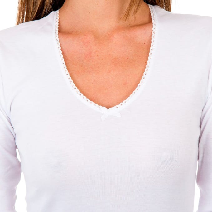 APP01BT thermisch t-shirt met lange mouwen voor dames