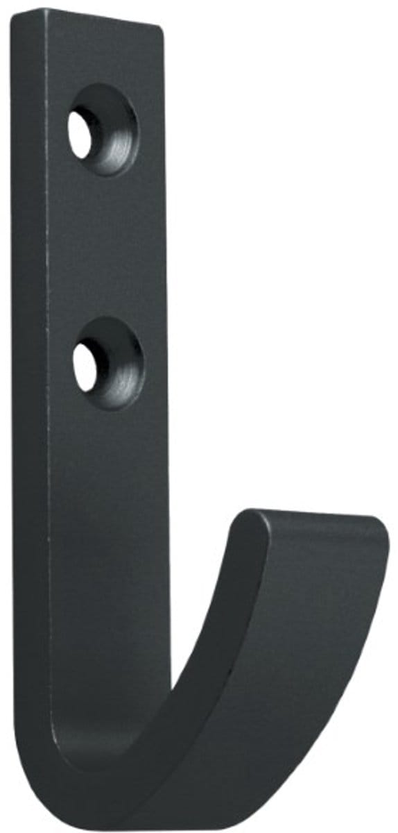 Gamet WA01 - Kapstokhaak - Zwart Mat - Minimalistisch Design - Aluminium