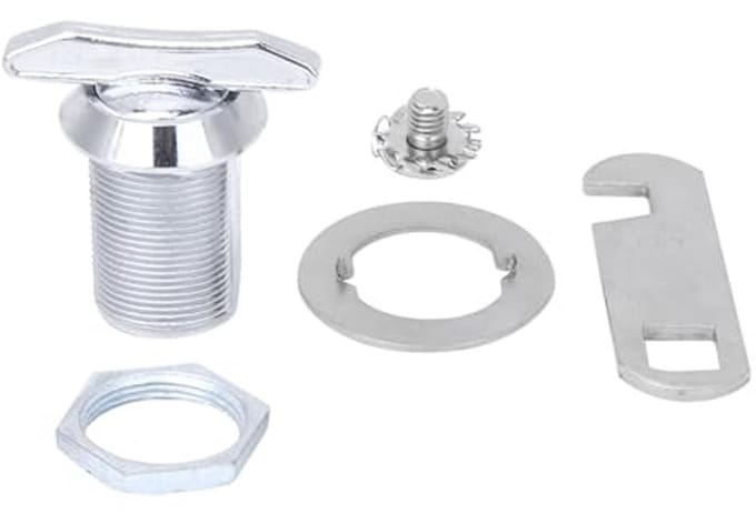 Allecto - Zinc Alloy Thumb Cam Lock - Duurzame Swing Button Lock voor Machinekasten
