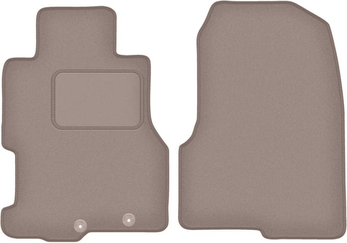 Beige voormatten voor: Honda Civic VII 5-deurs (2001-1007)