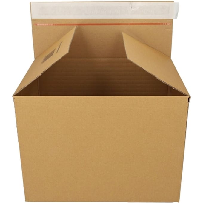Quickbox IEZZY verstelbare hoogte 229x164x50-115mm B-golf bruin 10st