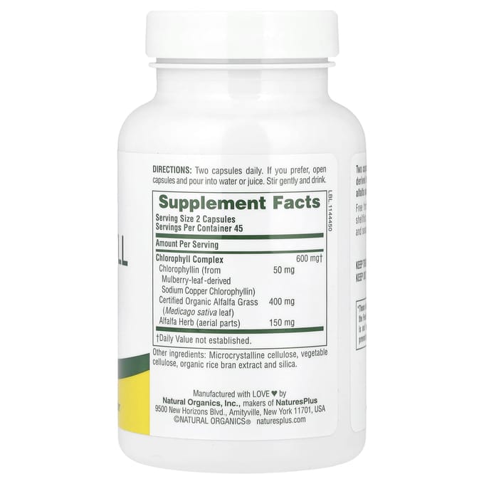 Chlorofylcomplex, 90 capsules