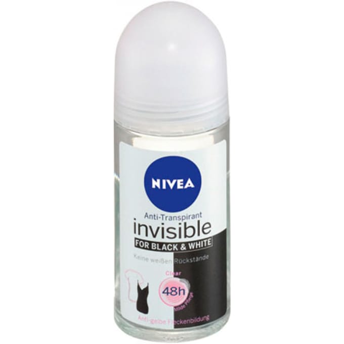 Nivea Invisible Zwart & Wit Deo Roll-On 50 ml