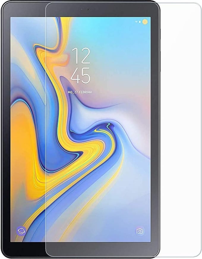 Screenprotector Glas - Tempered Glass Screen Protector Geschikt voor: Samsung Galaxy Tab A 10.5 inch SM-T590/T595 2018 - 1x